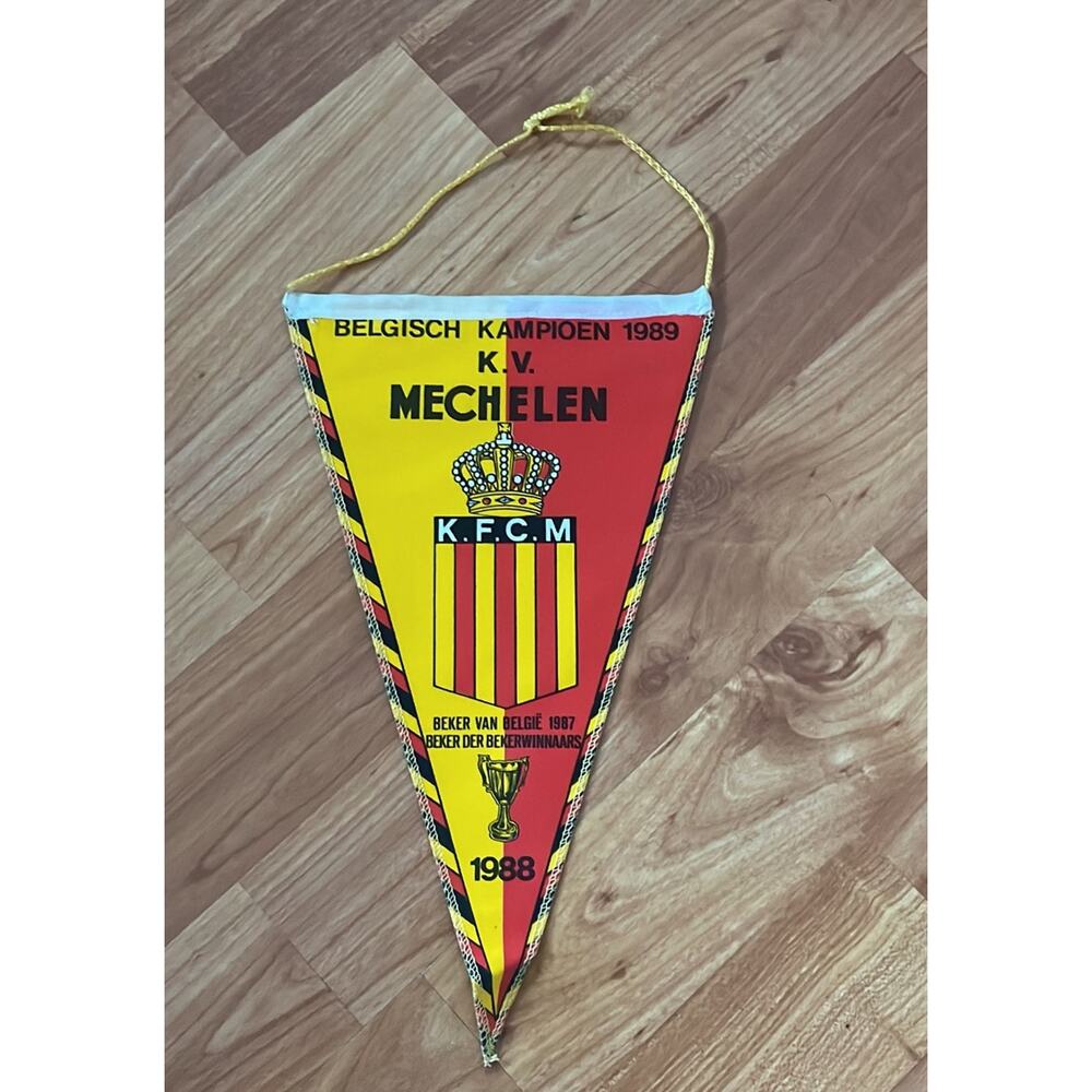 K.V. Mechelen Soccer Banner
